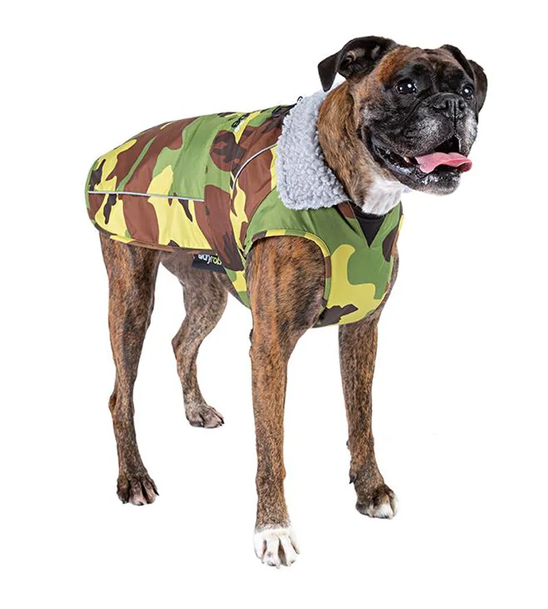 Dryrobe Dog Coat Camo/Grey